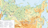 места нахождения полезных ископаемых